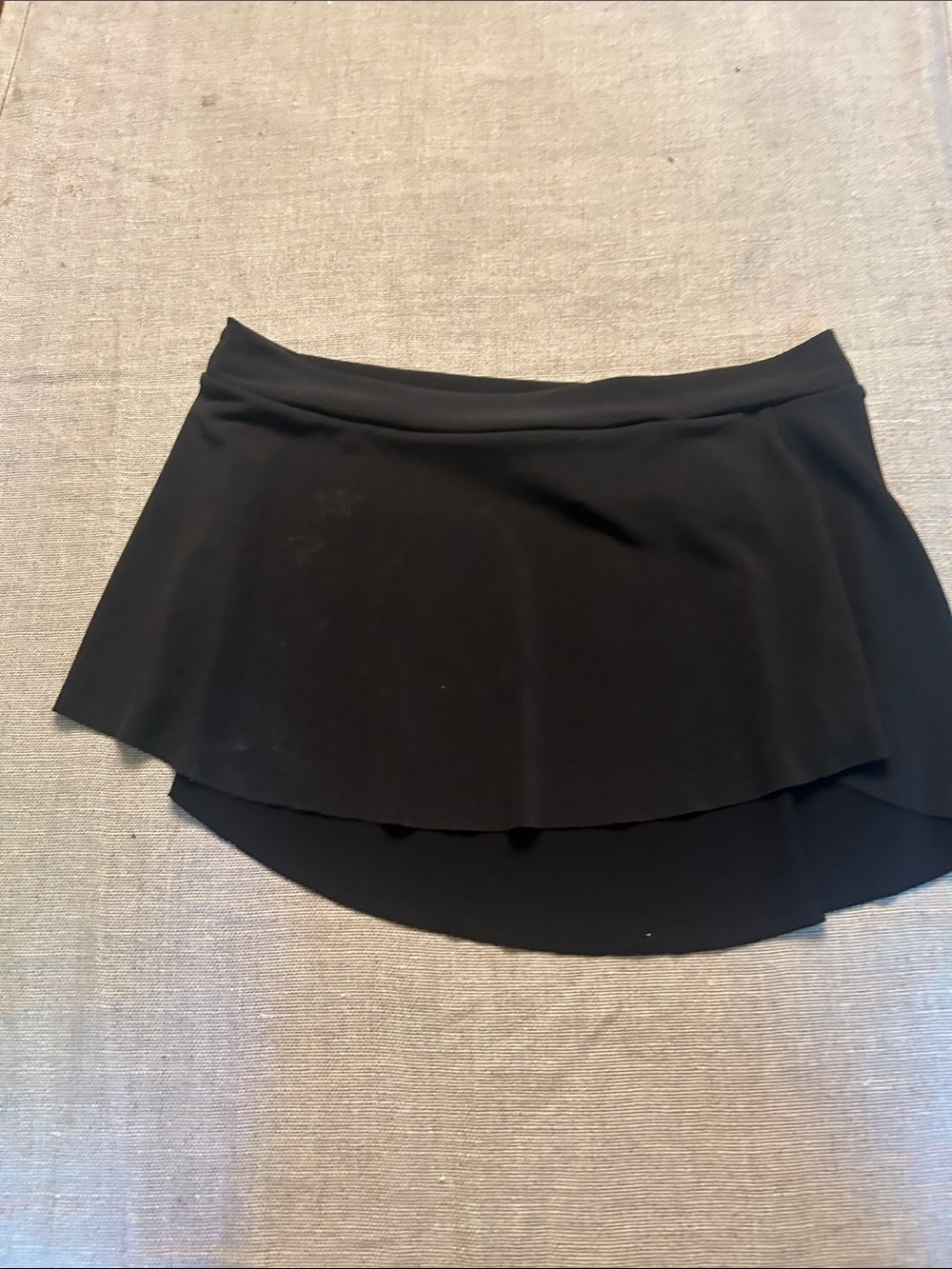 Capezio Black Layered Dance Skirt for Kids